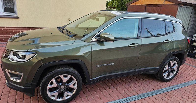 Jeep Compass cena 72500 przebieg: 268000, rok produkcji 2018 z Goleniów małe 781